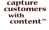 capture customers with content